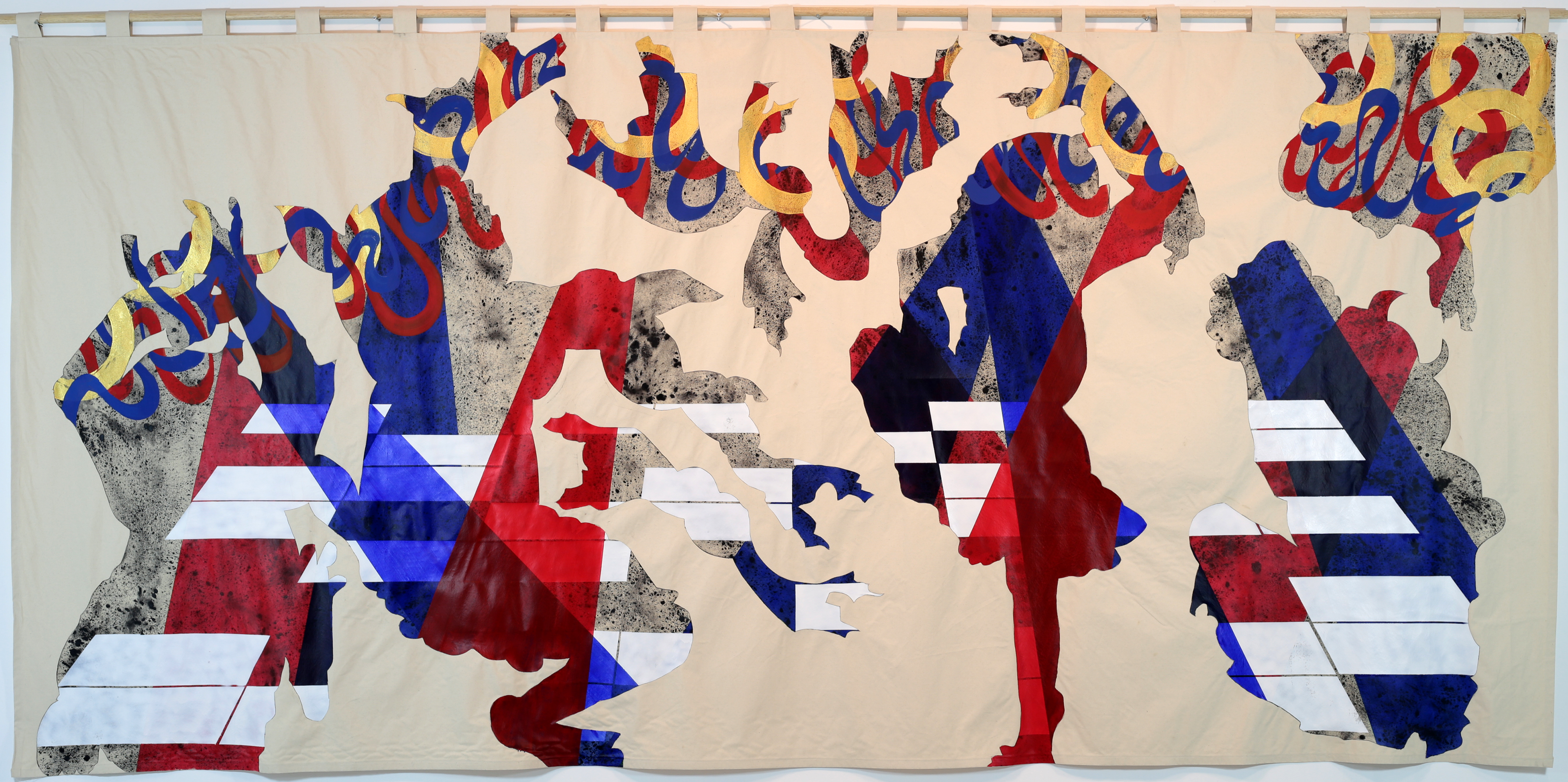 A painting of demons dancing from Nomadic Tales